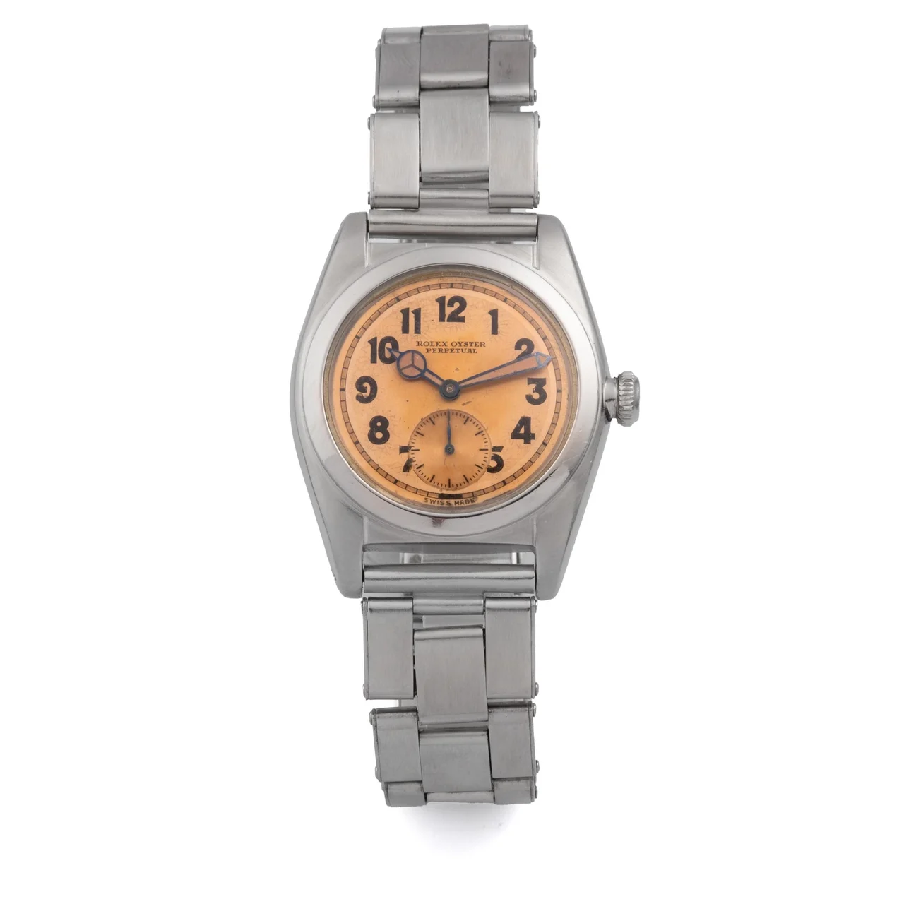 Rolex ROLEX, REF. 2764, CHRONOMETRE, BLACK DIAL, STEEL kol saati