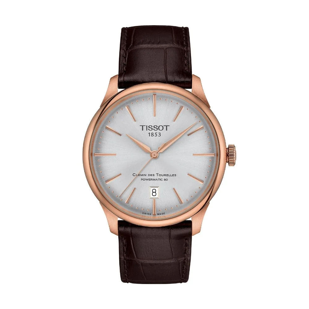 Tissot Chemin Des Tourelles T1398073603100 39 mm kol saati