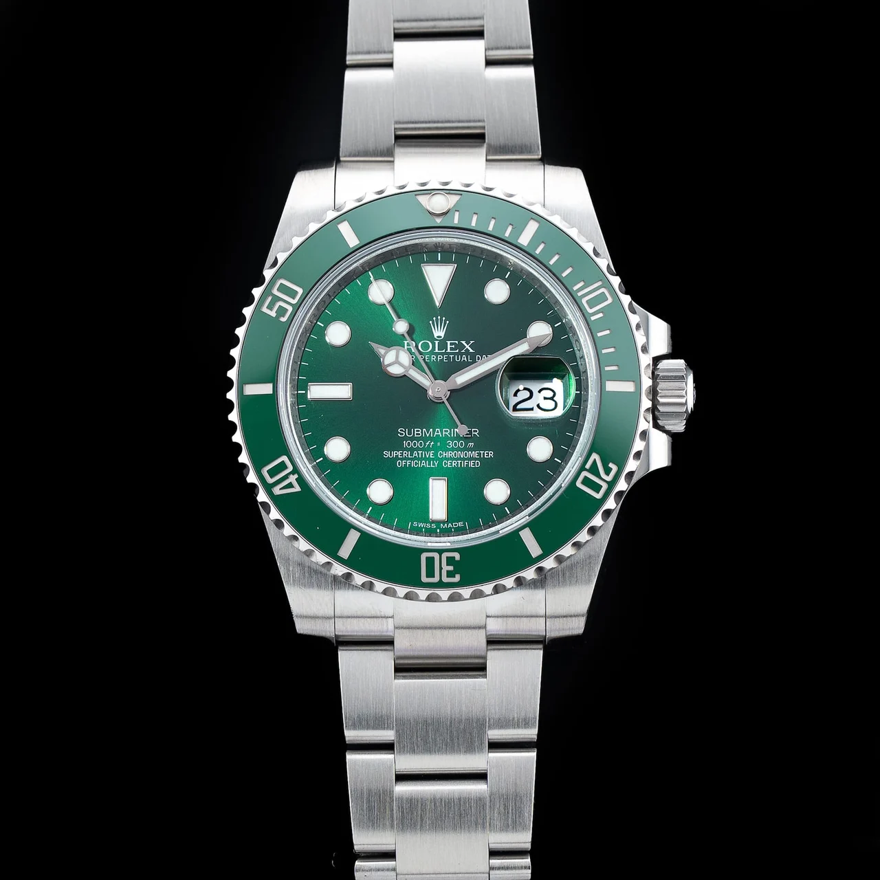 Rolex Hulk Submariner Date 210009N33674 40 mm kol saati