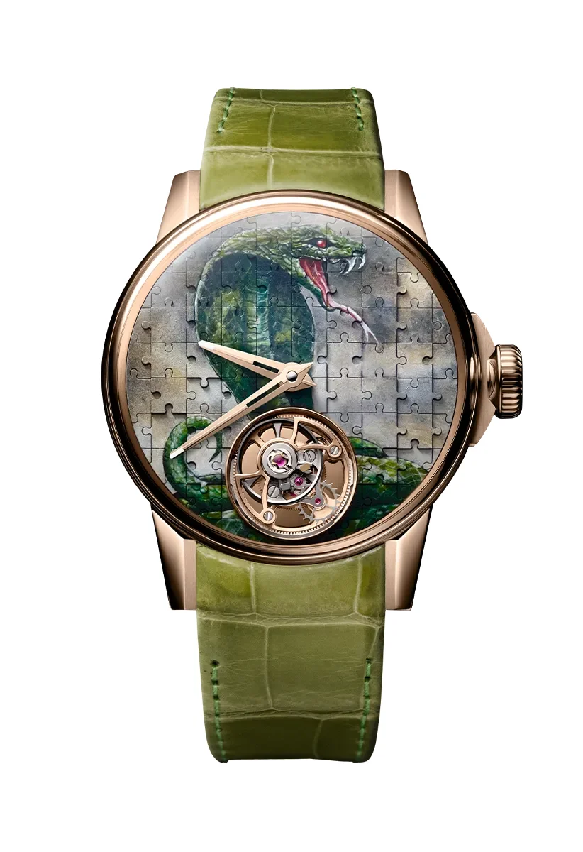 Louis Moinet Louis Moinet LM-135.50.CR 41 mm kol saati