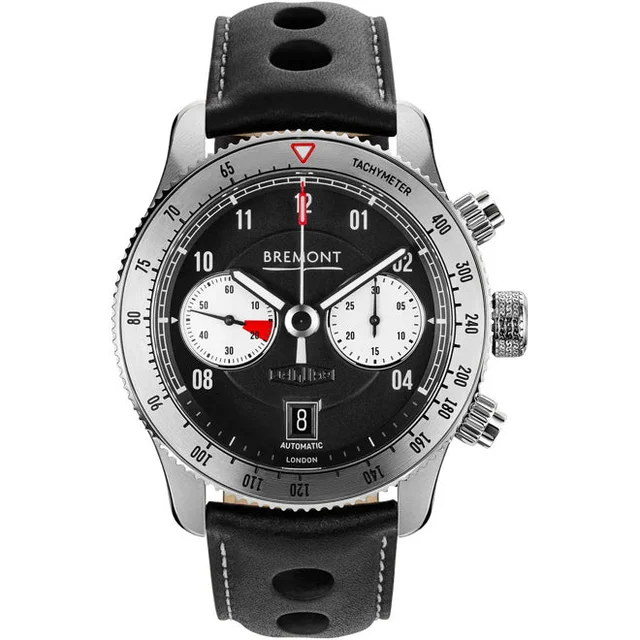Bremont Jaguar C-Type Chronograph 70th Anniversary C-TYPE-SS-BK-R-S kol saati