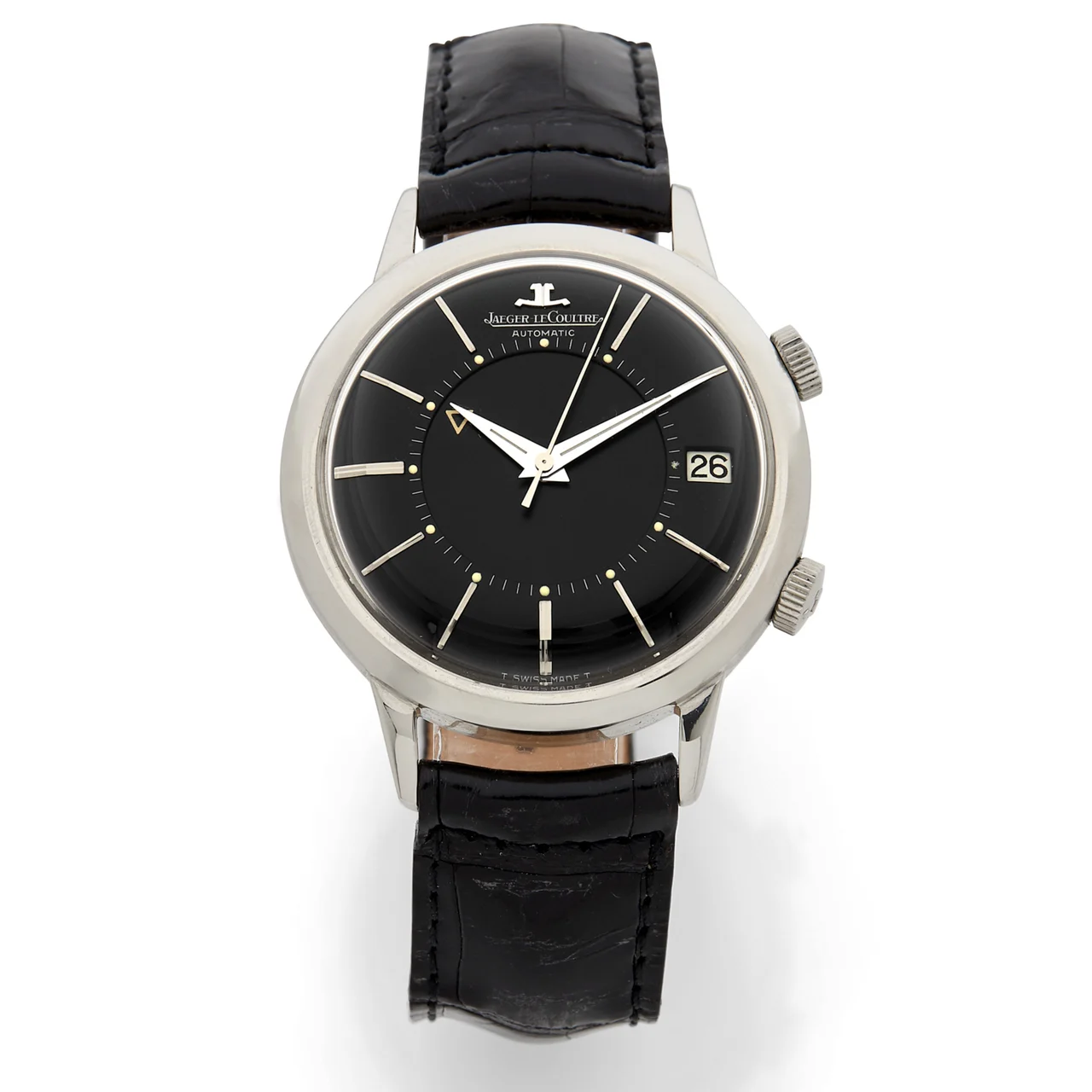 Jaeger-Lecoultre JAEGER-LECOULTRE REF. 855 MEMOVOX STAINLESS STEEL kol saati