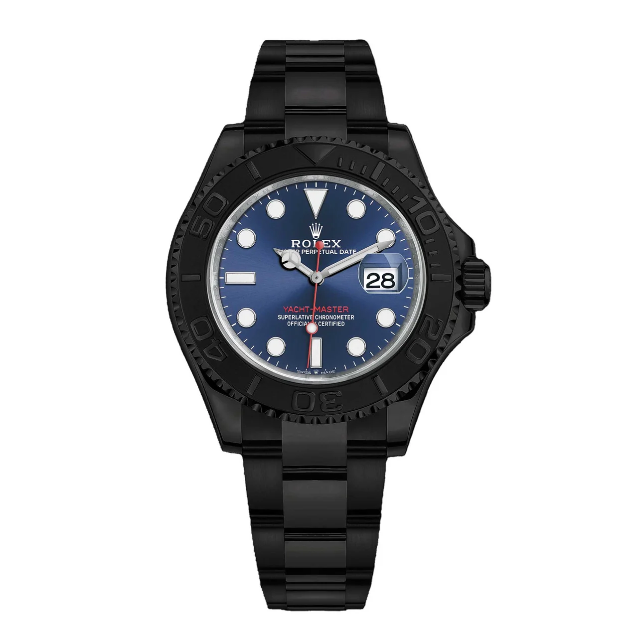 Rolex Yacht-Master 3848PVD# 40 mm kol saati