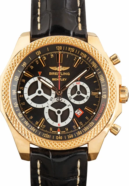 Breitling Bentley Barnato Racing Rose Gold Limited Edition R25366 kol saati