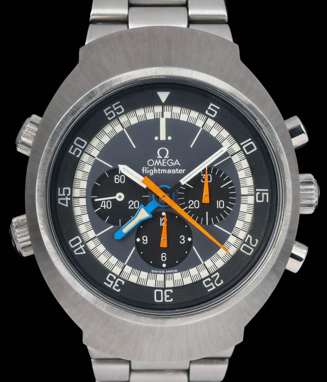 OMEGA Flightmaster OME-FLIGHTMASTER-145.026-44MM-CIRCA-1970s 44 mm kol saati