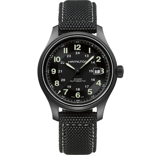 Hamilton Khaki Field Titanium Auto H70575733 kol saati