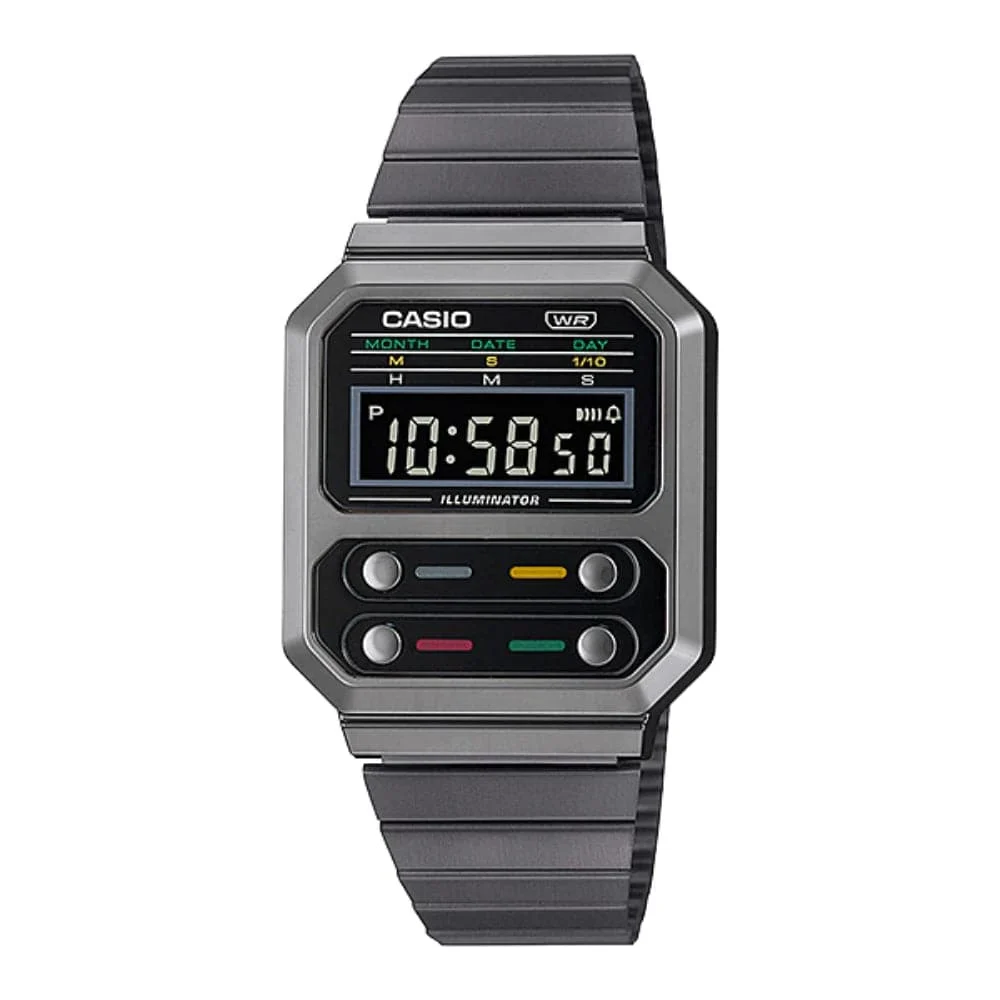 Casio A100WEGG-1ADF-P 33 mm kol saati