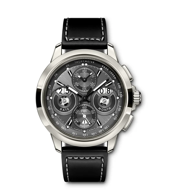 IWC Ingenieur Perpetual Calendar Digital Date Month IW381802 kol saati