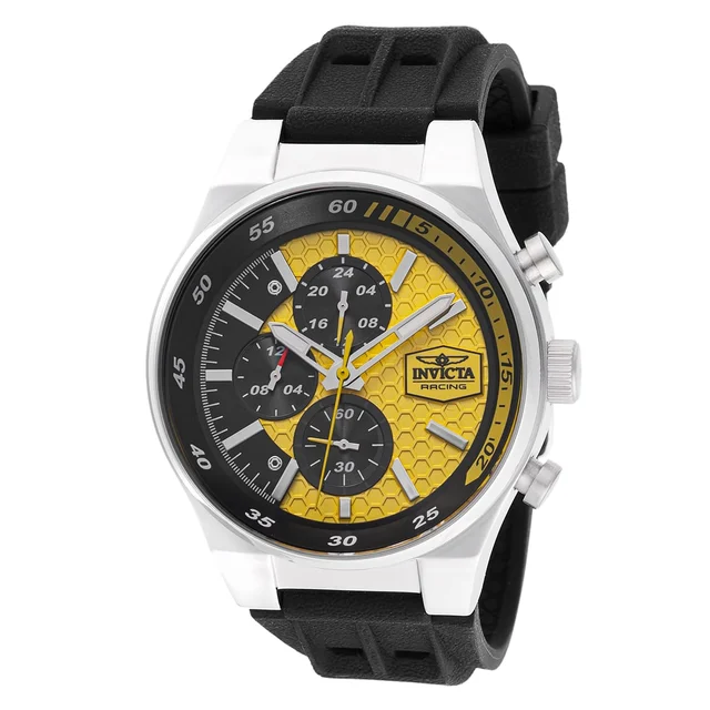 Invicta Open Box Racing Watch - 44mm, Black (AIC-47738) kol saati