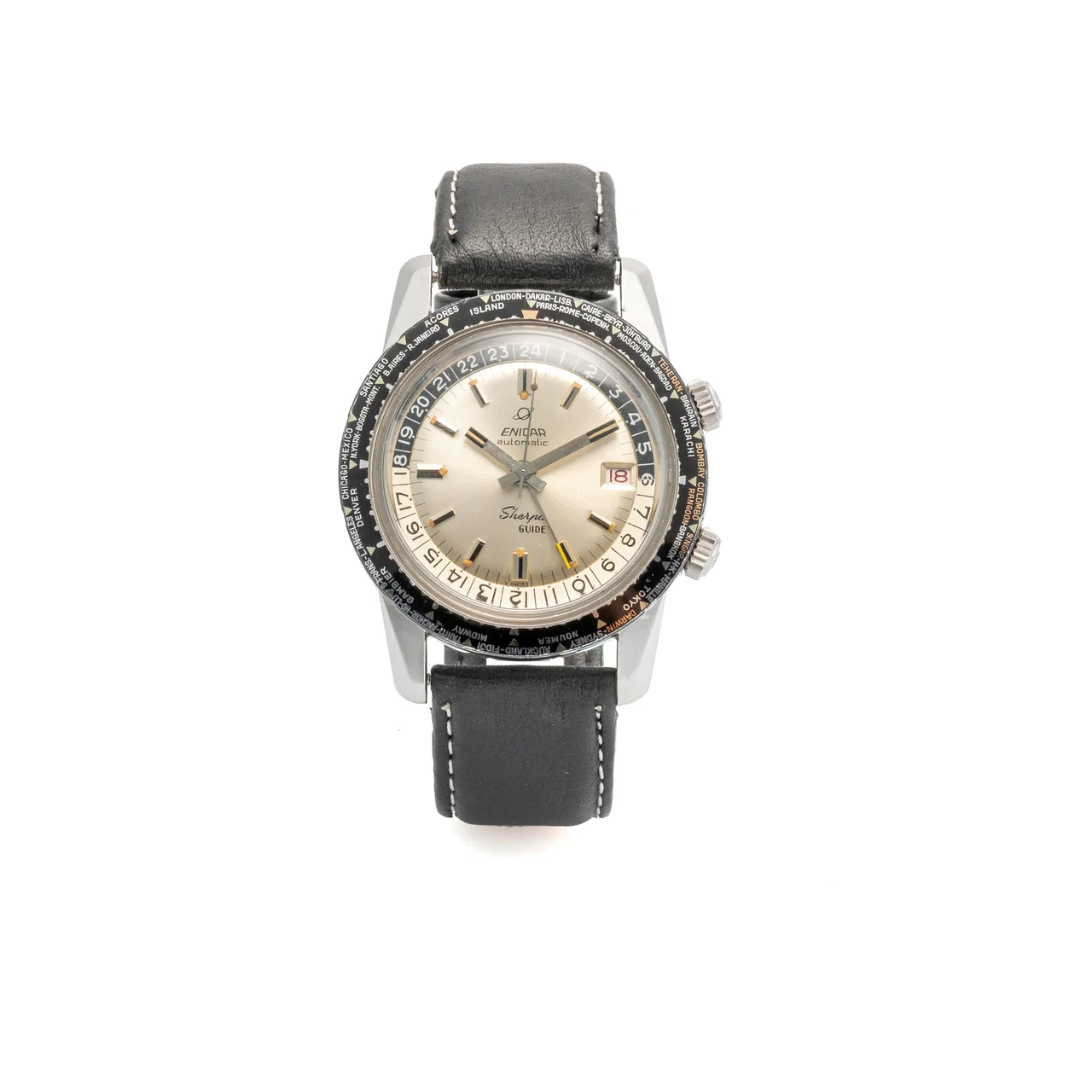 Enicar ENICAR, REF. 148-35-01, SHERPA GUIDE, STEEL kol saati