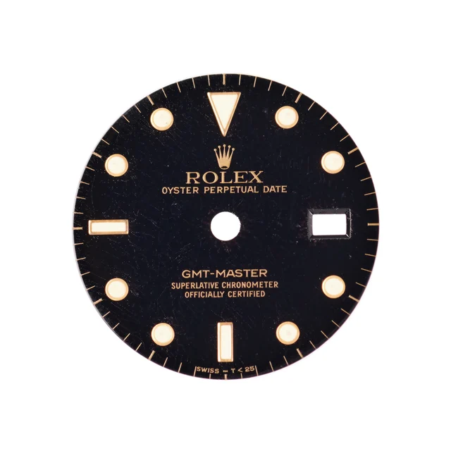Rolex ROLEX, REF. 16758/16753, GMT-MASTER, SPARE PART, BLACK DIAL kol saati