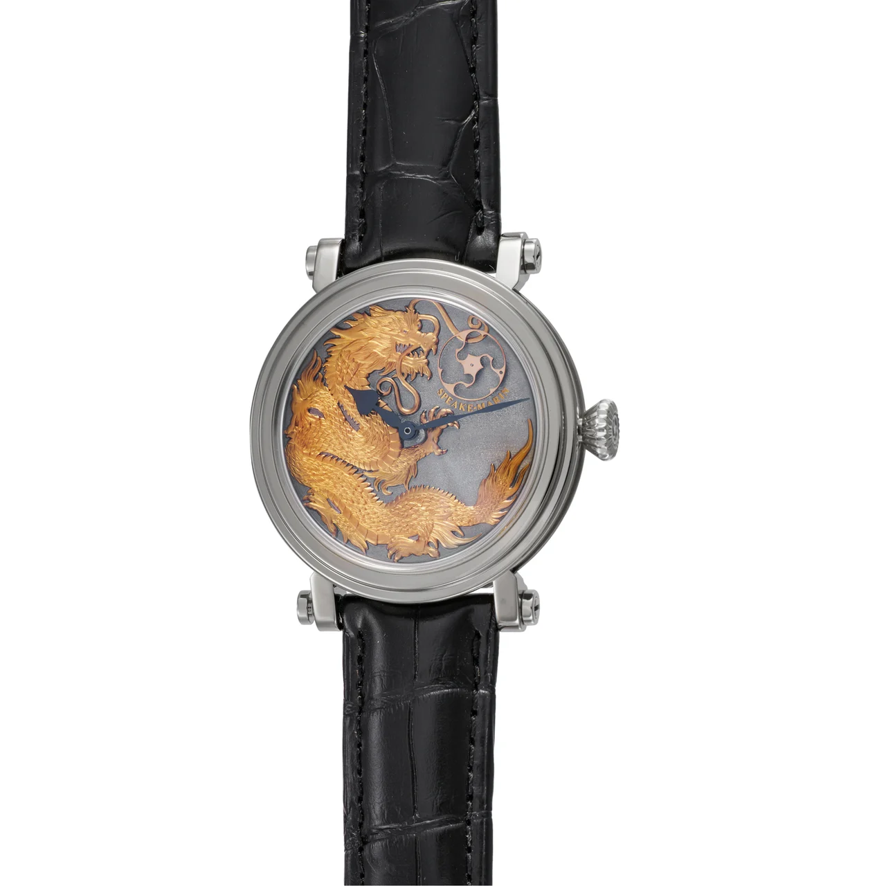 Speake-Marin SPEAKE-MARIN REF. 414206300, ART SERIES COLLECTION-DRAGON, LIMITED EDITION OF 18, TITANIUM kol saati