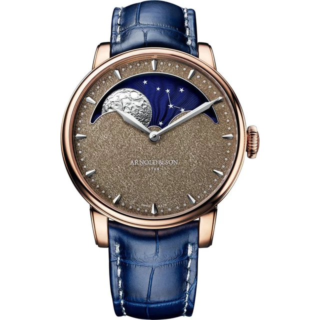 Arnold & Son Perpetual Moon Obsidian Dial 1GLAR.Z01A.C15 210000013629 kol saati