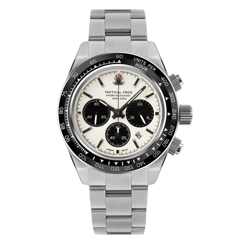 Tactical Frog Solar Chronograph Watch O-二手代发-nancy-,3102,4082,TF-0067,,TF-0079,TF-0131,TF-0269 49 mm kol saati