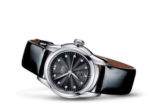 Oris Artelier Date Diamonds 01 561 7548 4094-07 5 16 46 kol saati