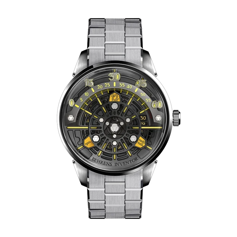 BEHRENS WATCHES BHR023GRYF02 42 mm kol saati