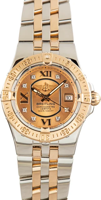 Breitling Starliner Bronze Diamond Dial C7134012/H545 kol saati