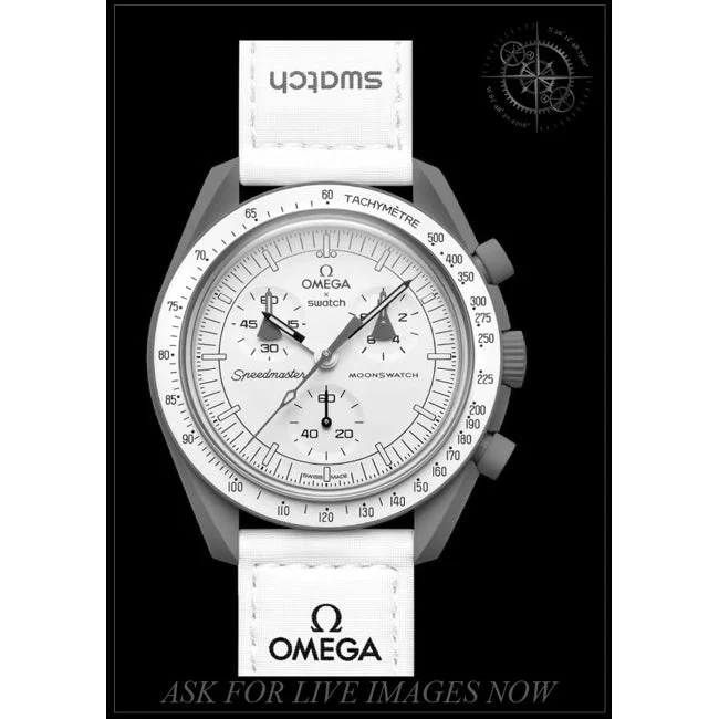Swatch Omega SO33R100 Mission to Mars 210000059462 42 mm kol saati