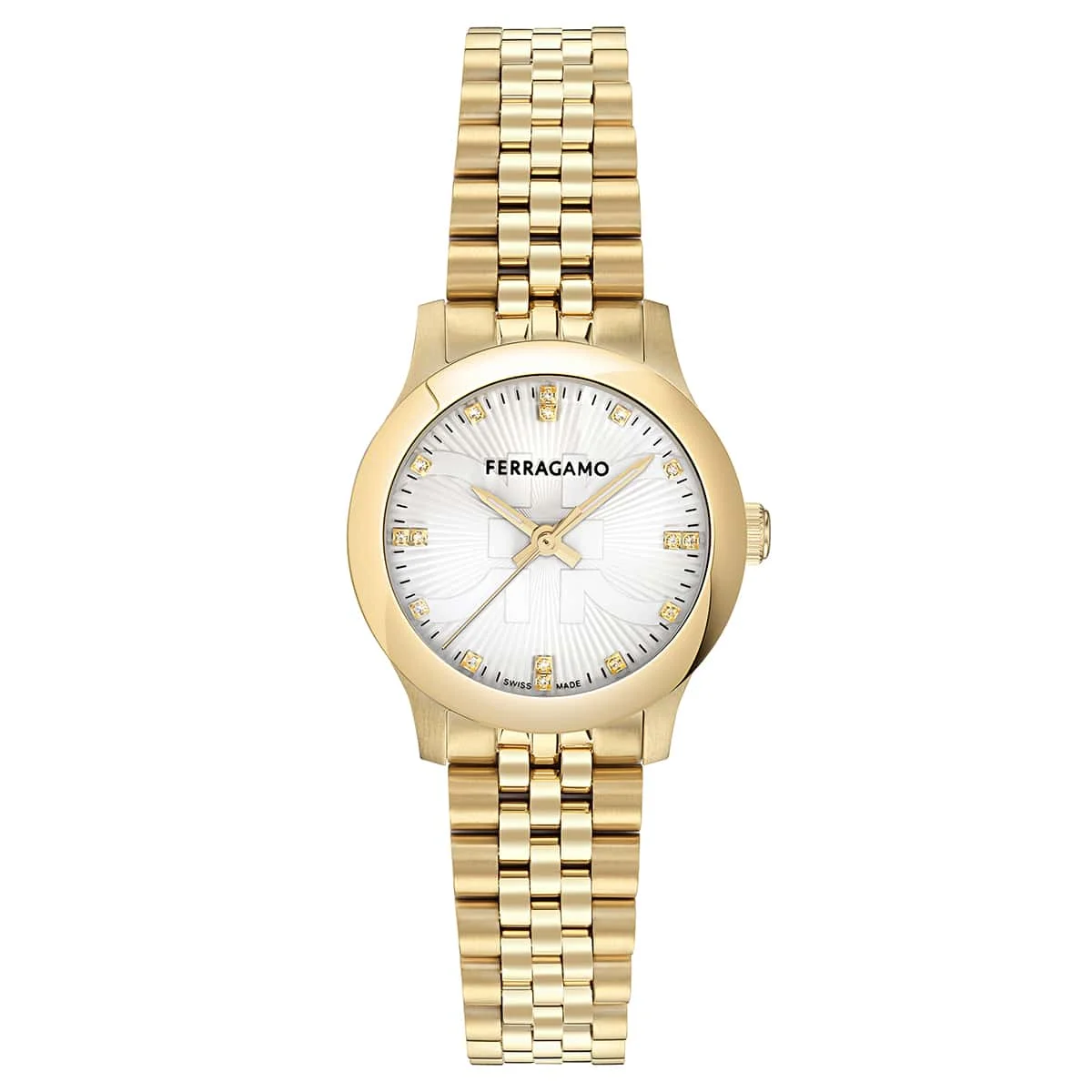 Ferragamo Pırlantalı SFTY00425 28 mm kol saati