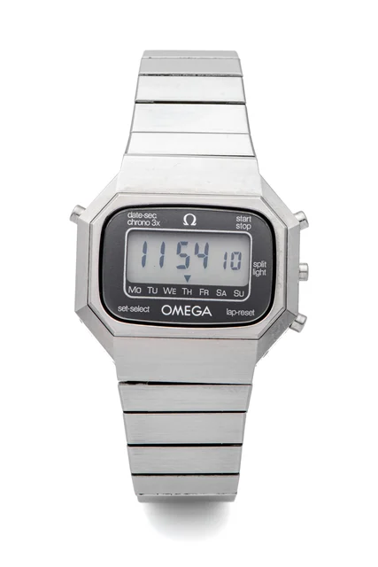 OMEGA Ref. 186.0003, quartz, electronic LCD digital, multifunction; “Seamaster”; stainless