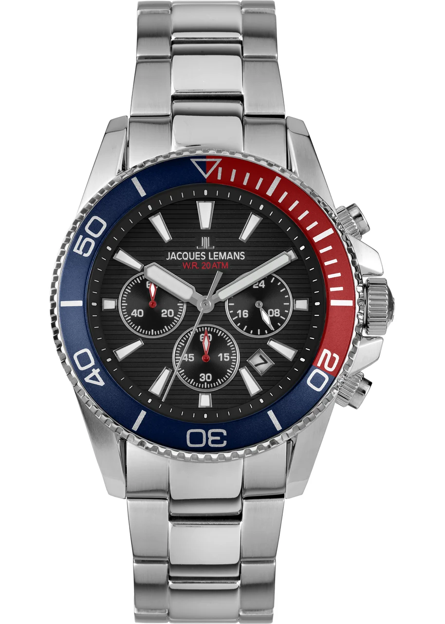Jacques Lemans Liverpool Diver 1-2206J 44 mm kol saati