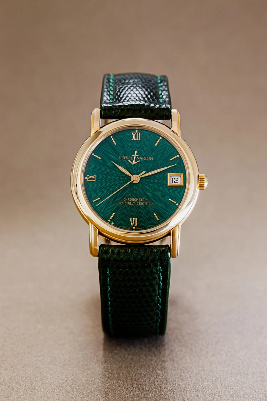 Ulysse Nardin San Marco Ref. 131-88-9 33mm 18k 33 mm kol saati