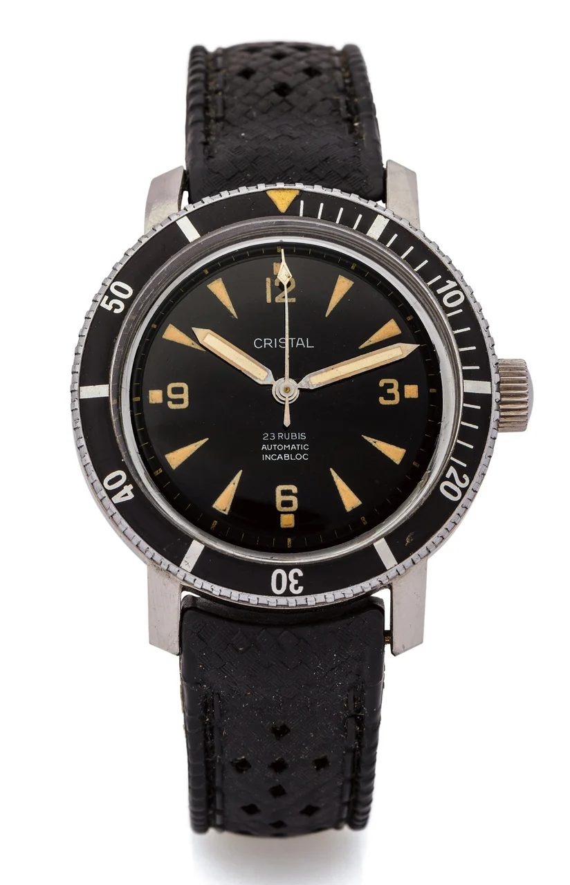 Cristal Automatic Dive Watch Steel 5290 kol saati