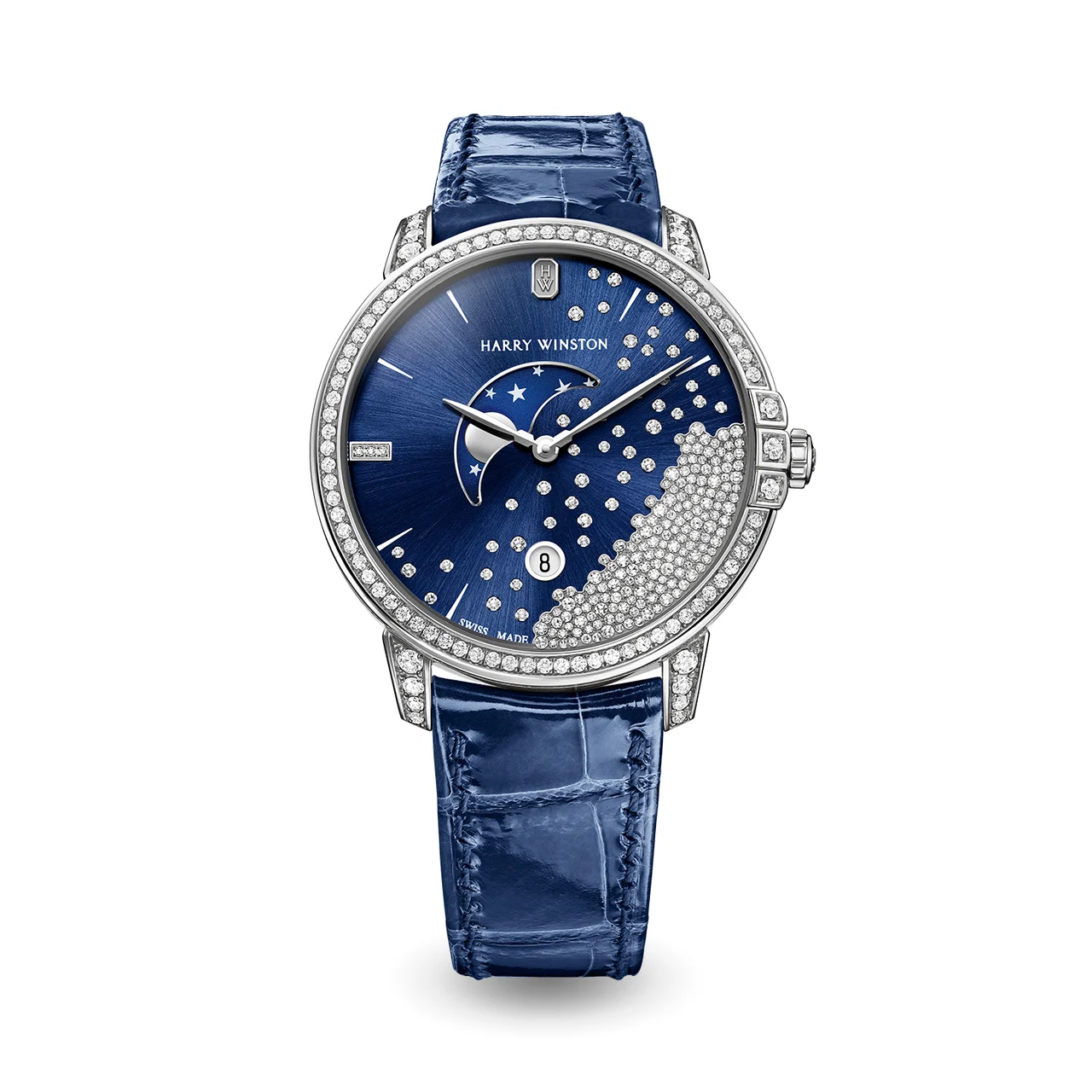 Harry Winston Midnight MIDQMP39WW004 39 mm kol saati