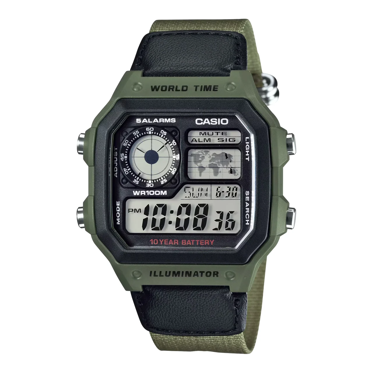 Casio AE1200WHB-3B 45 mm kol saati