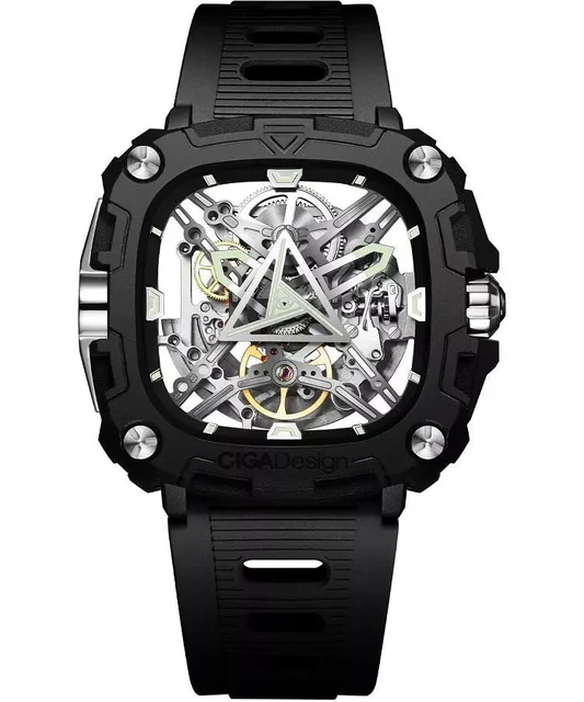 CIGA Design Eye of Horus X051-BS01-W5B kol saati