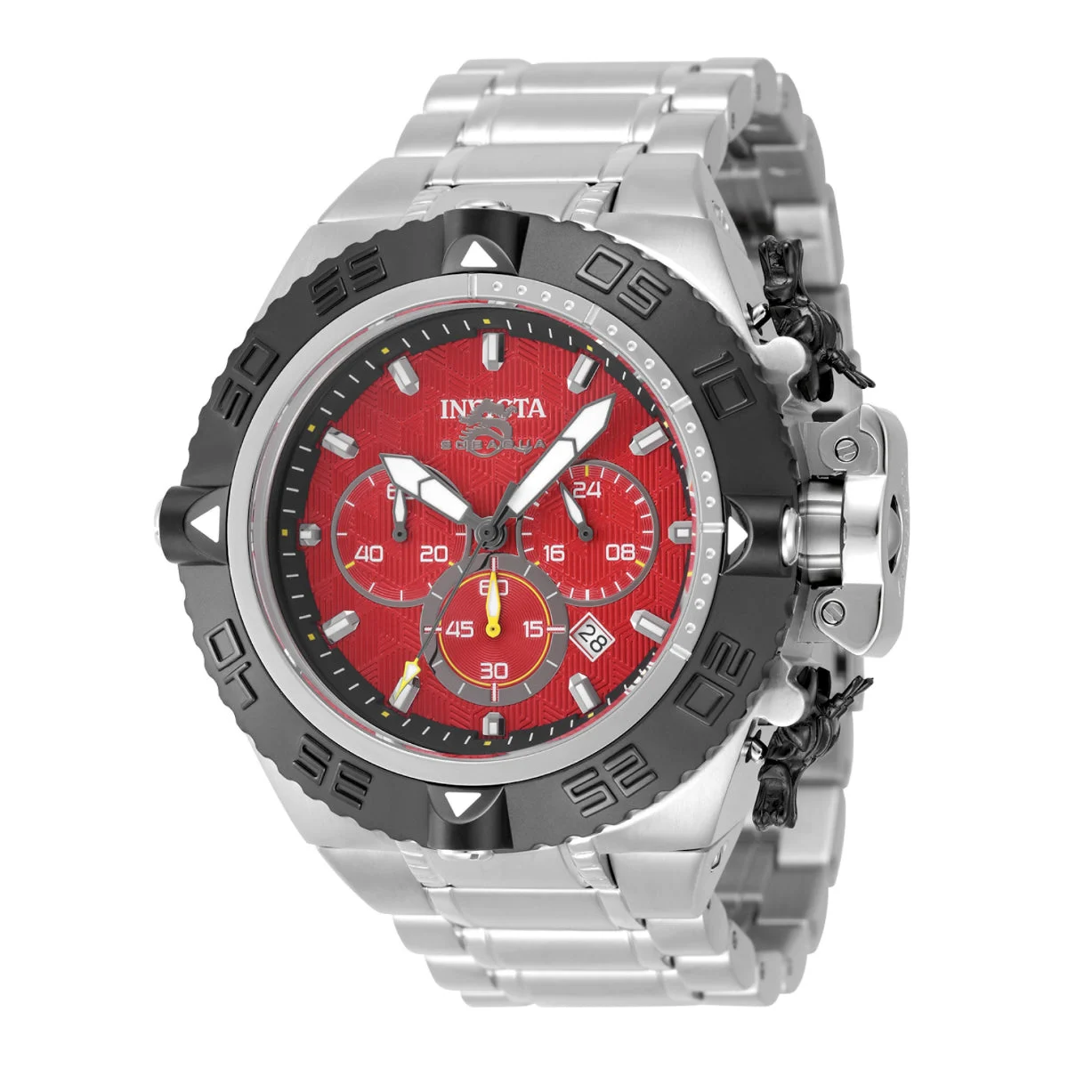 Invicta Subaqua Noma IV Watch - 50mm. Steel (48199) 50 mm kol saati