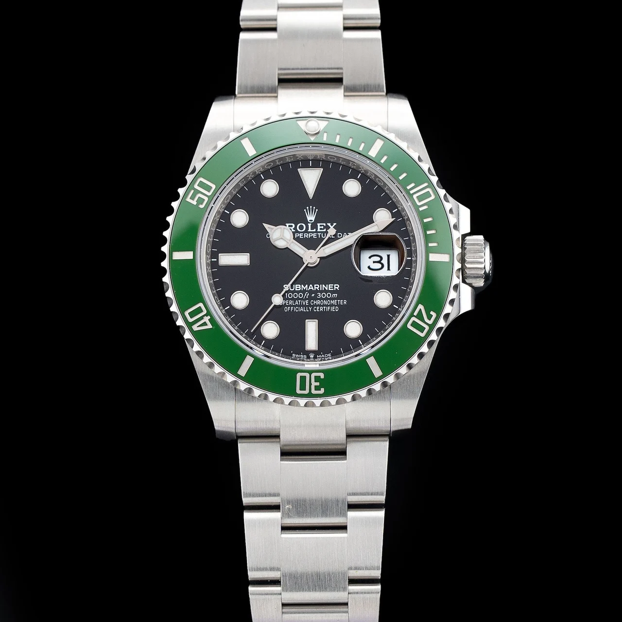 Rolex Kermit Submariner Date 210009N32918 kol saati