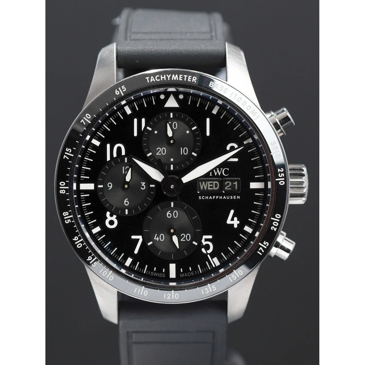 IWC Pilot Chronograph 41mm 210009N29815 41 mm kol saati
