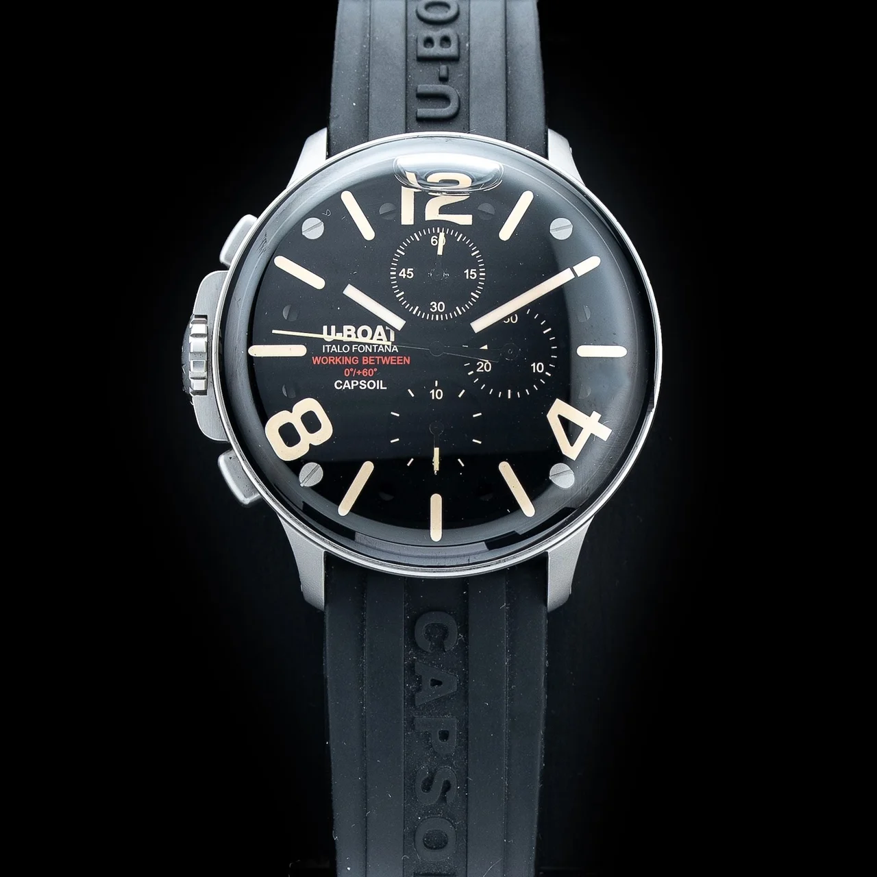 U-Boat Capsoil Chrono 45mm SS 210000079406 45 mm kol saati