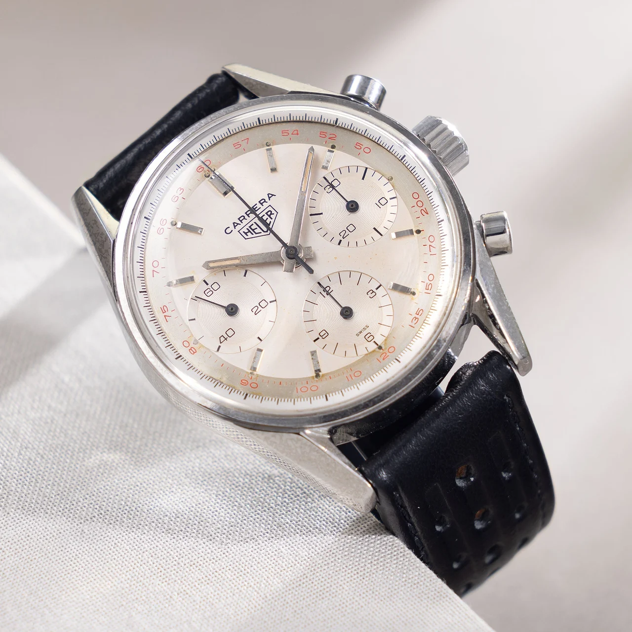 Heuer Carrera w-3102 36 mm kol saati