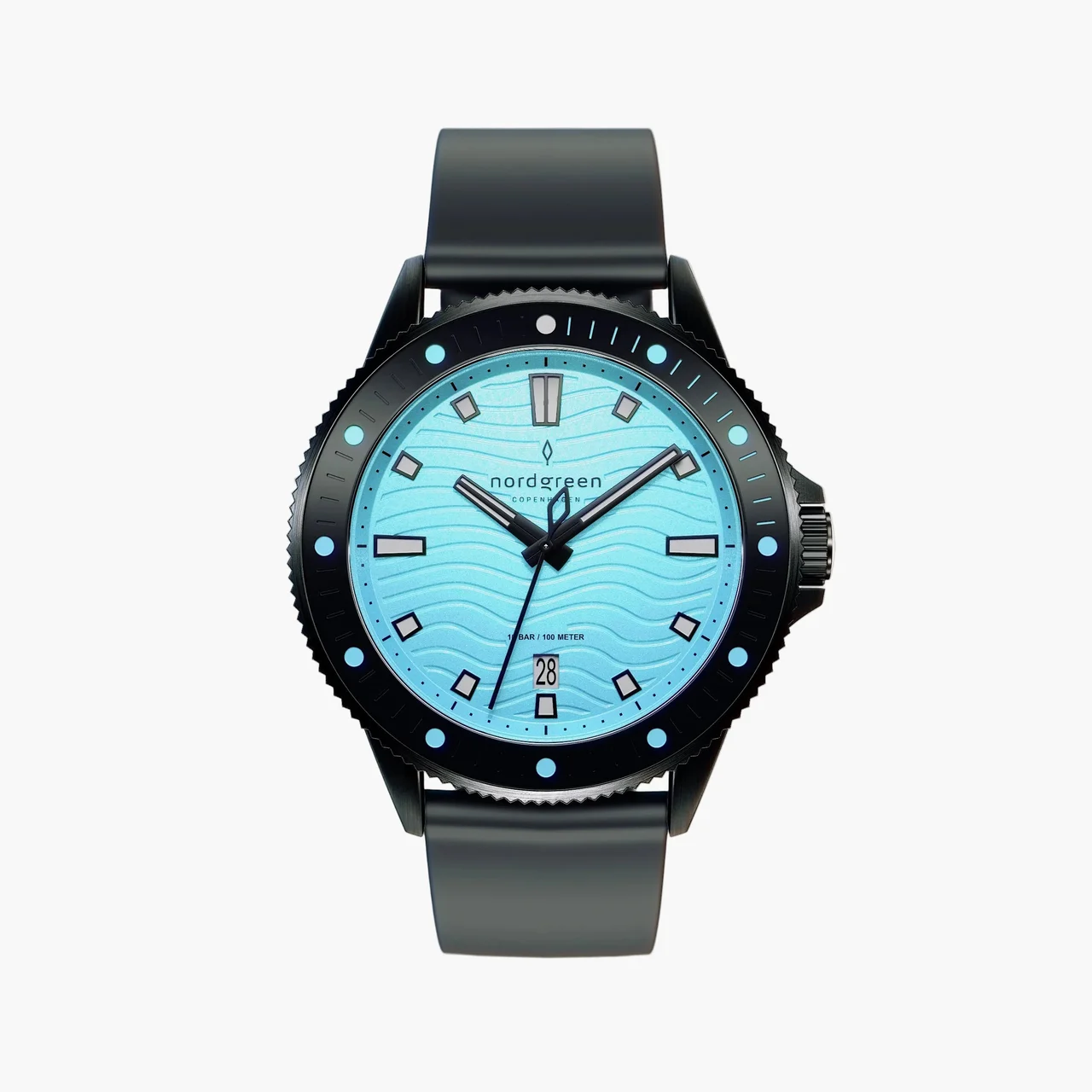 Nordgreen Waves 40mm WA40BLSCBLTU 40 mm kol saati
