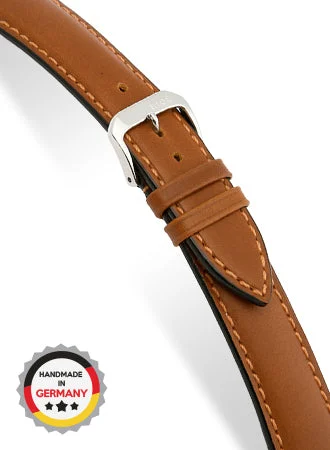 RIOS Leather Strap Moscow - Cognac - Russian Leather 20006/RI kol saati