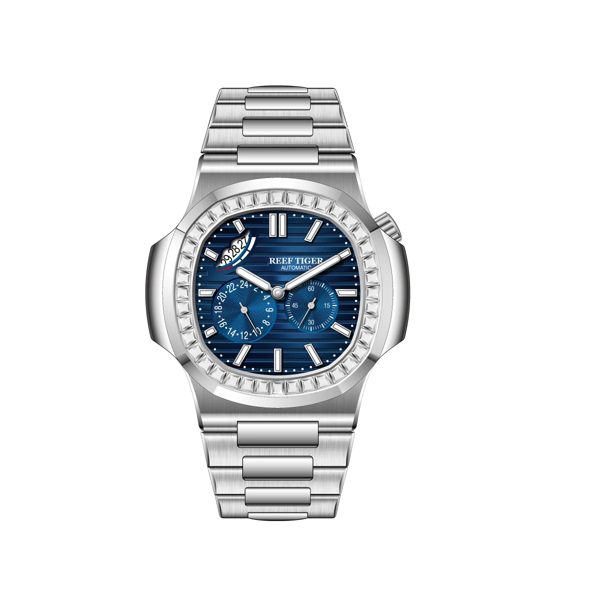 Reef Tiger Moutain Peak RGA2019-YLYD-1 44 mm kol saati