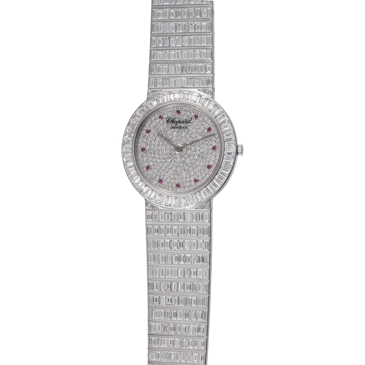 Chopard CHOPARD REF. 14-3031-WDB, 18K WHITE GOLD kol saati