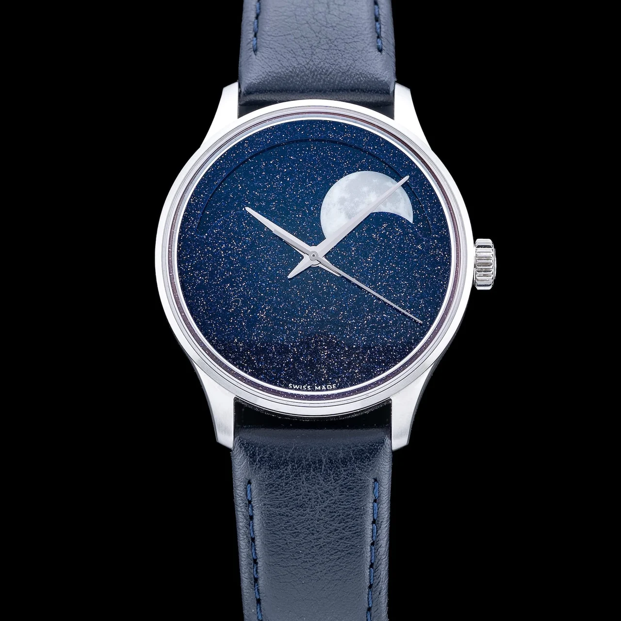 Christopher Ward Moonphase 40 210009N43719 40.5 mm kol saati
