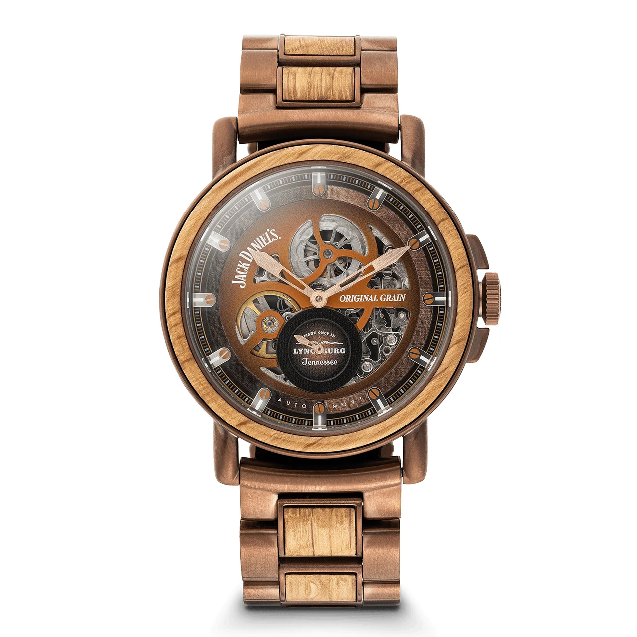 Original Grain Jack Daniel'S OG-CH44-JD-BHOUSE-AUTO 44 mm kol saati