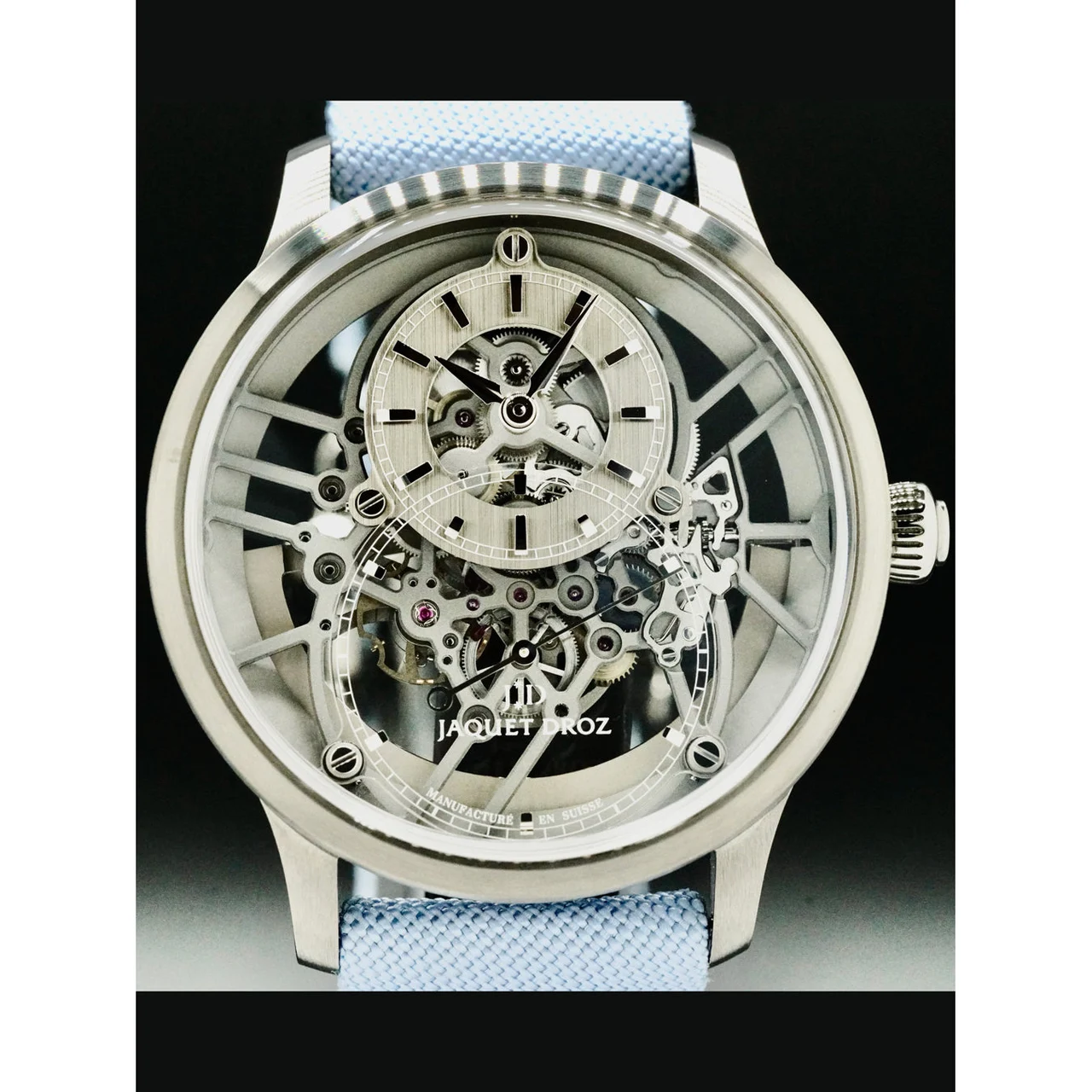 Jaquet Droz Skelet-One Plasma Ceramic J003525542 41.5 mm kol saati