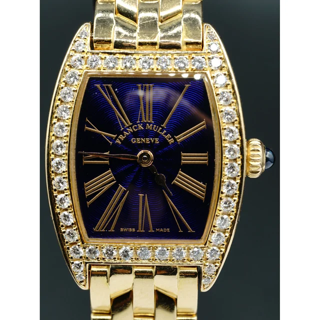 Franck Muller Frank Muller 18K Yellow Gold 2500QZD 210000020151 kol saati