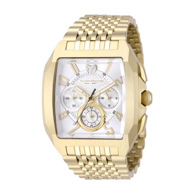 Technomarine Aqua Quadrant Watch - 41mm, Gold (TM-226018) kol saati