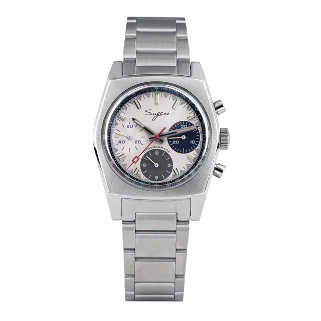 Sugess Chrono Heritage S419 Chronograph Special Dial Bracelet kol saati