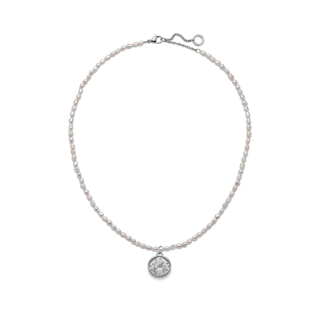 Default Set Virgo Charm und Halskette Silber PH-JE-1306 kol saati