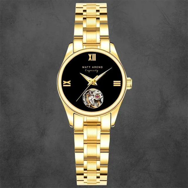Matt Arend Exquisite Ladymatic Open Heart Gold MA 878 Exquisite Ladymatic Open Heart Gold