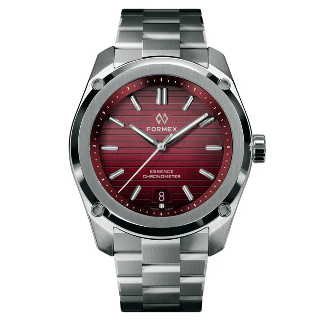 Formex Essence ThirtyNine Swiss Automatic Chronometer with Red Gamaret Dial #0333-1-6371-1