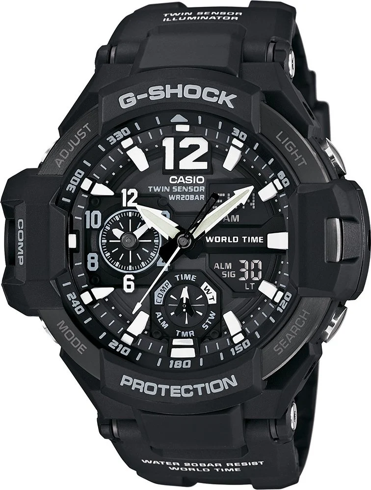 Casio G-shock Master Of G GA-1100-1ADR 52.1 mm kol saati
