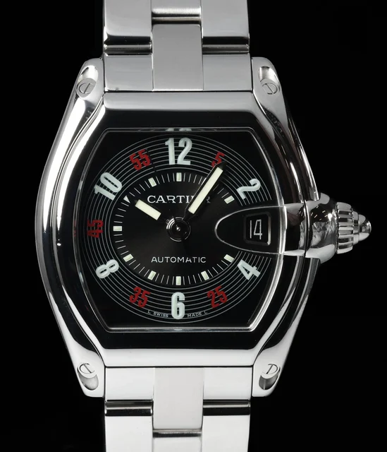 Cartier Roadster CARTIER-ROADSTER-LAS-VEGAS-ROULETTE-2510-2000s kol saati